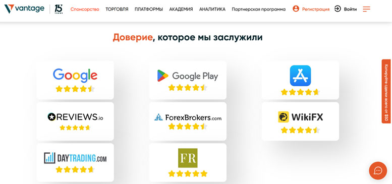 Обзор брокерской платформы Vantage в 2025 году. Основные положения. Vantage отзывы Обзор брокерской платформы Vantage в 2025 году. Основные положения. Vantage отзывы